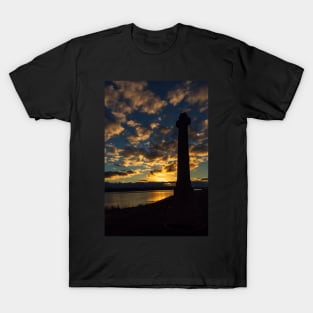 Lindisfarne Memorial Cross At Sunset T-Shirt